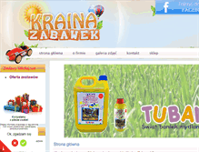 Tablet Screenshot of krainazabawek.com.pl